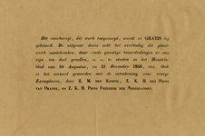 32626 Naschrift behorende bij de maskerade van de studenten van de Utrechtse hogeschool op 17 juni 1846, voorstellende ...